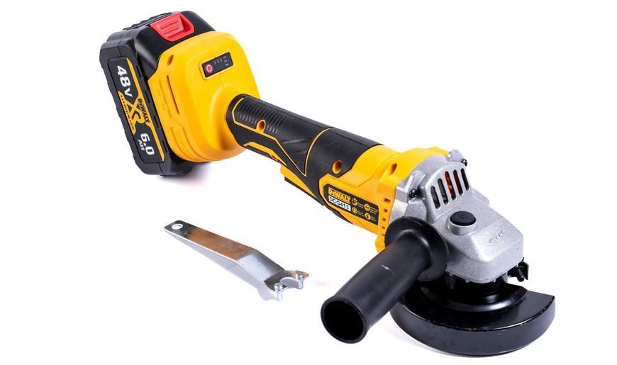 Акумуляторний набір DeWalt 4в1 48 V (4 АКБ + Шурупокрут + Перфоратор + Болгарка + Гайковерт) АКБ набір Девольт 12371 фото