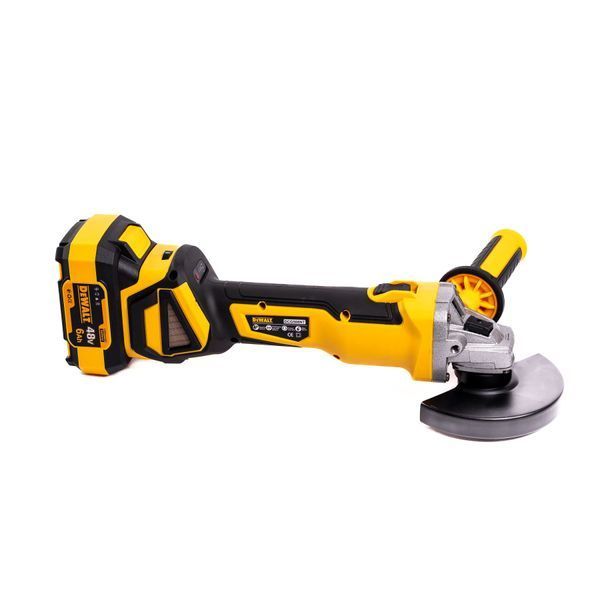 Акумуляторний безщітковий набір DeWalt 2в1 48 V 6 Ah Шурупокрут +Болгарка АКБ набір Деволт | Потужність: 48В | Тип двигуна: безщітковий | Число обертів: 0-1500/3500 об/хв | Функція удару: є | Число ударів: 37000 уд./хв., Гарантія 3 роки eb-1192-1 фото