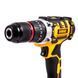 Акумуляторний безщітковий набір DeWalt 2в1 48 V 6 Ah Шурупокрут +Болгарка АКБ набір Деволт | Потужність: 48В | Тип двигуна: безщітковий | Число обертів: 0-1500/3500 об/хв | Функція удару: є | Число ударів: 37000 уд./хв., Гарантія 3 роки eb-1192-1 фото 8