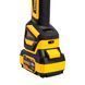 Акумуляторний безщітковий набір DeWalt 2в1 48 V 6 Ah Шурупокрут +Болгарка АКБ набір Деволт | Потужність: 48В | Тип двигуна: безщітковий | Число обертів: 0-1500/3500 об/хв | Функція удару: є | Число ударів: 37000 уд./хв., Гарантія 3 роки eb-1192-1 фото 11