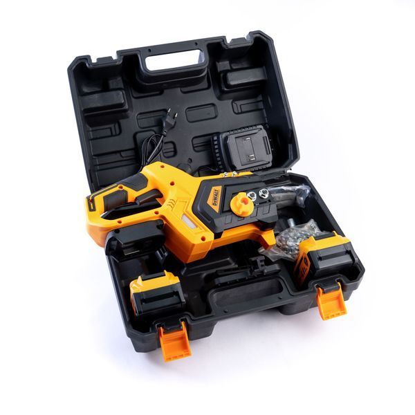 Акумуляторна пила DeWalt  (36 V, 6 AH) Безщіткова пила Деволт шина 30 см з безключовим натягуванням 12332 фото